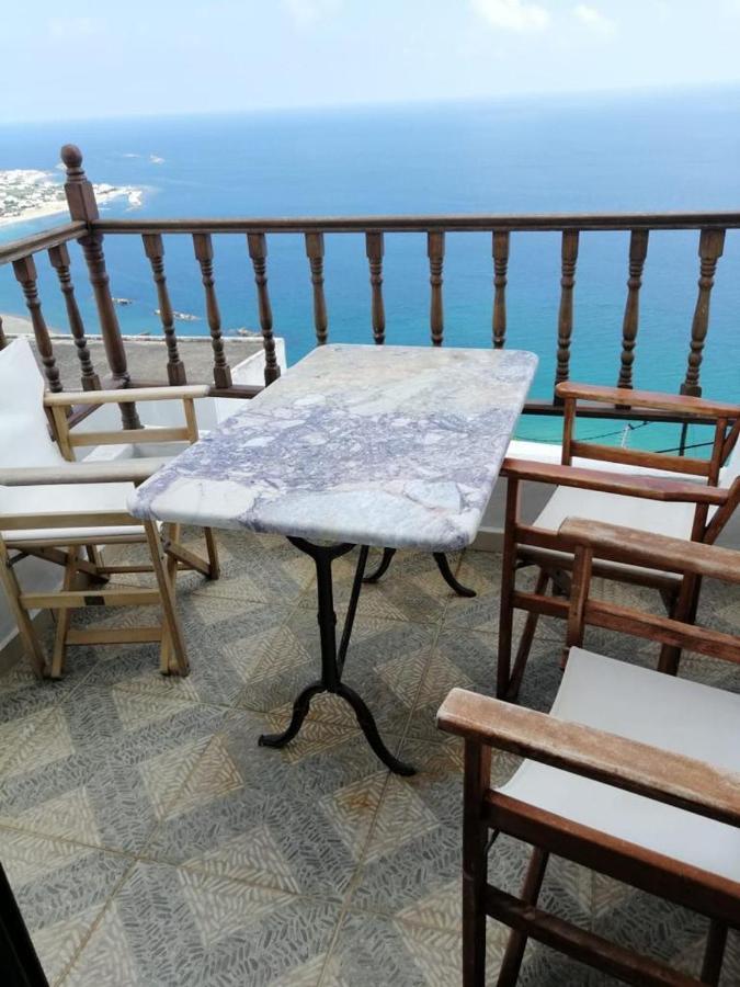 House In Skyros With An Amazing Sea View Exterior foto